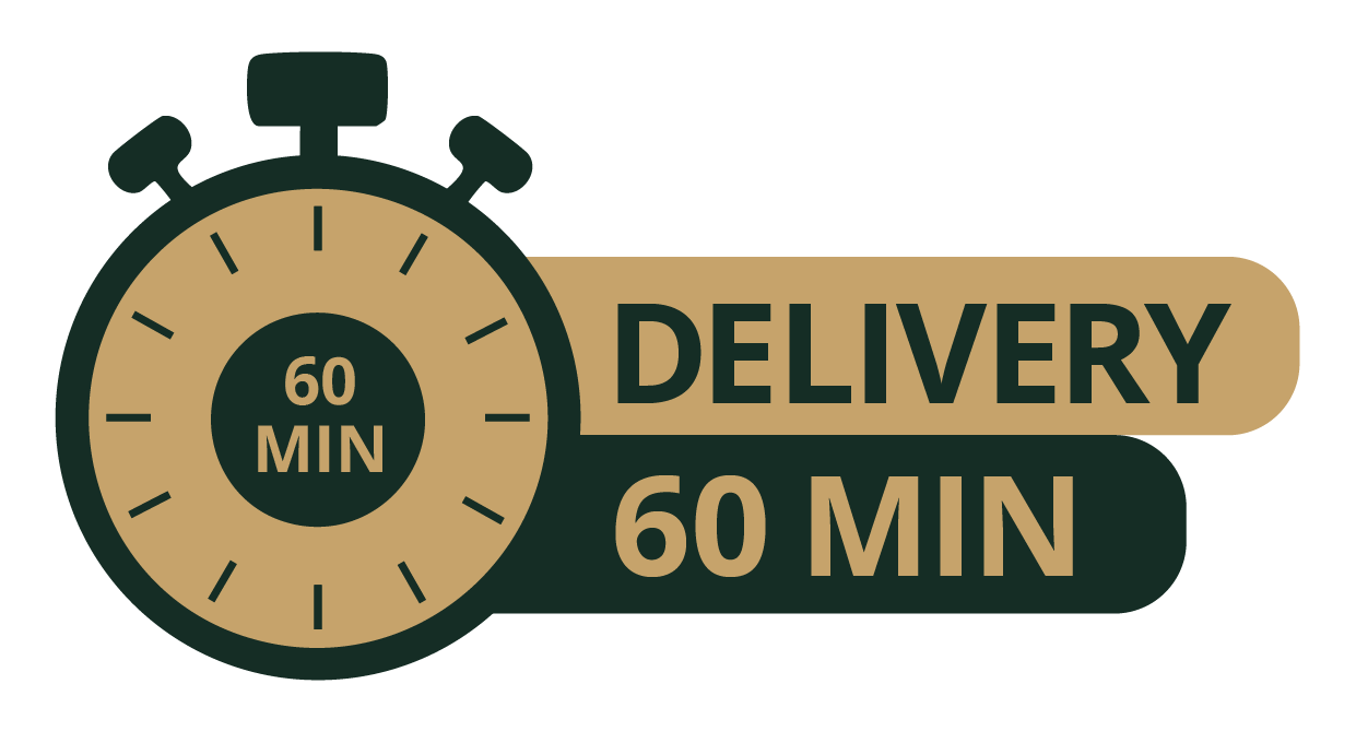 60 Min Delivery