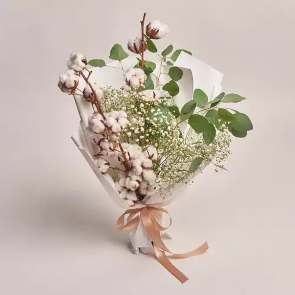 Cotton Breeze White Bouquet