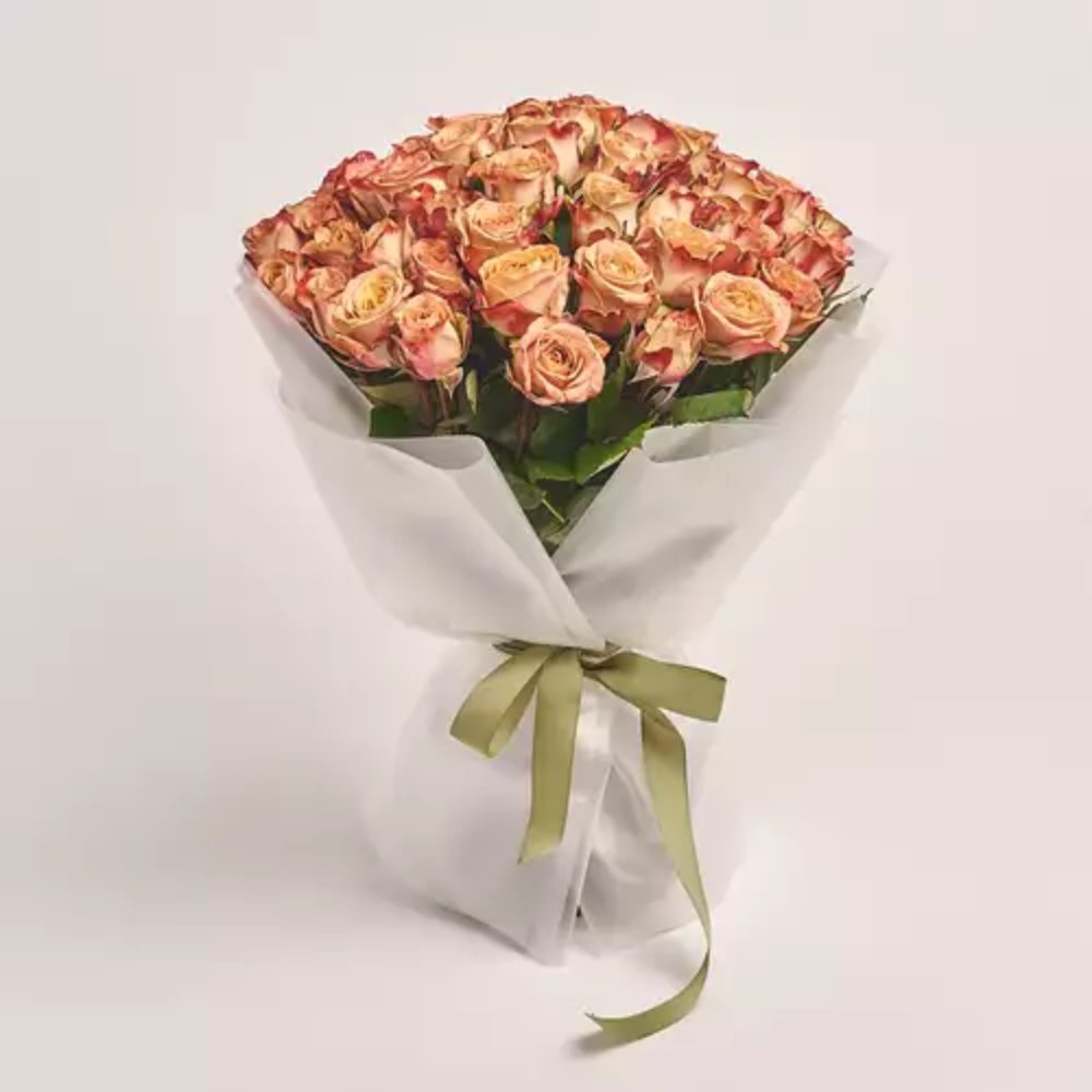 51 Roses appuccino Bouquet.
