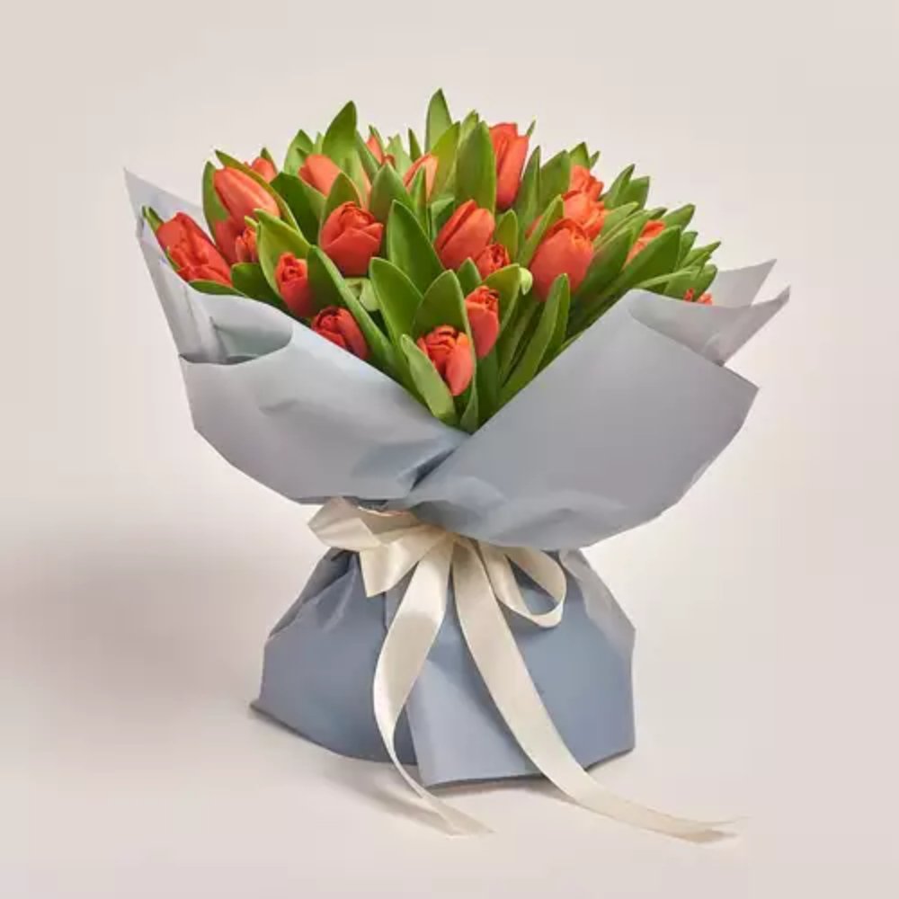 51 Red Tulip Bouquet.