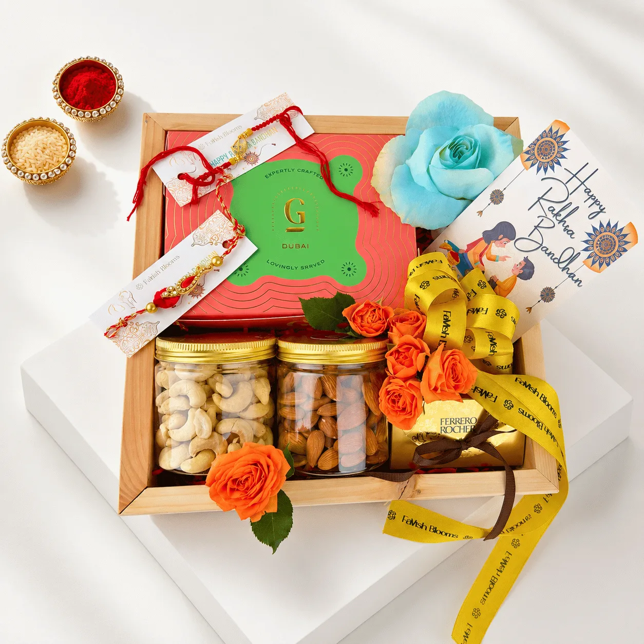Rakhi Sweets & Dry Fruits Hamper