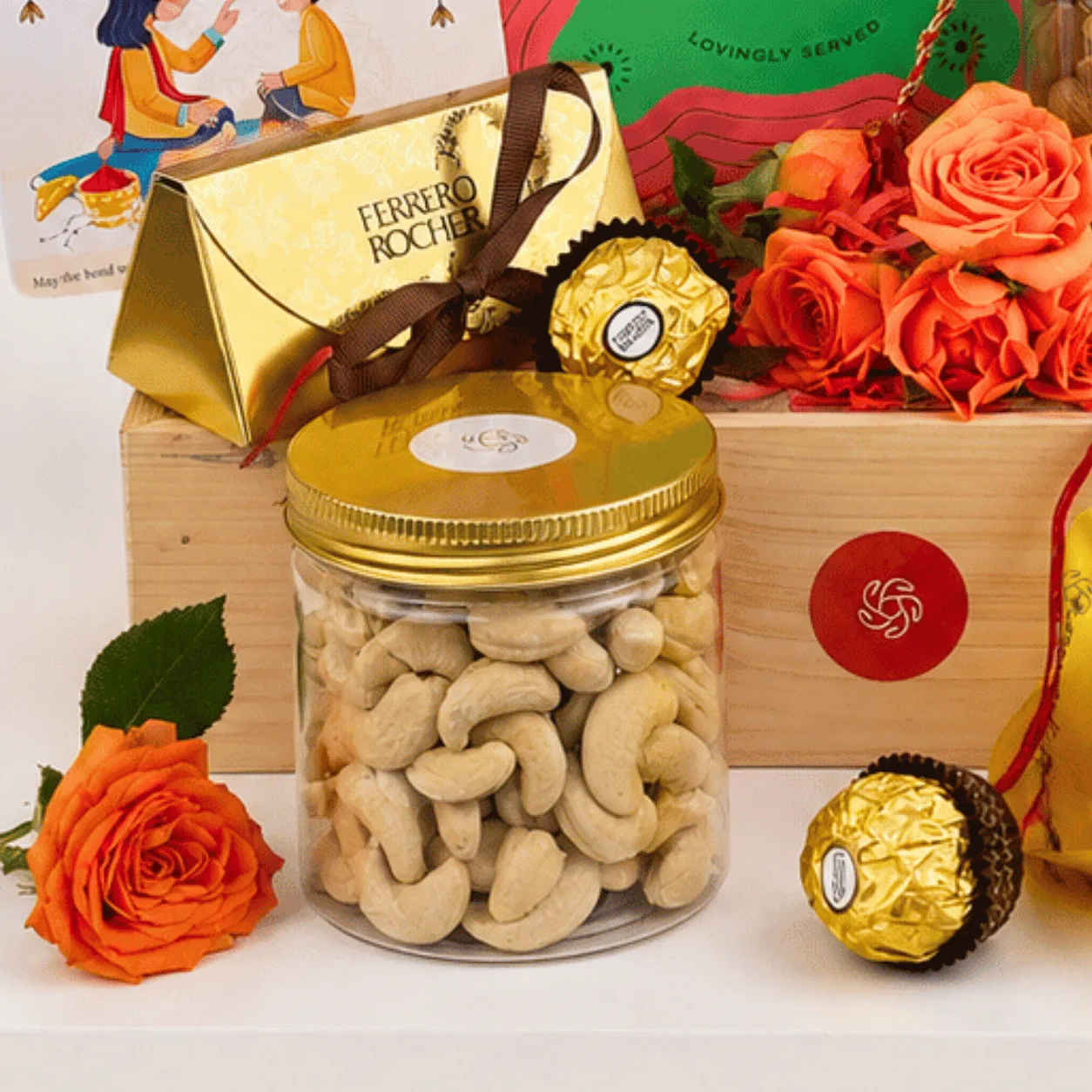 Rakhi Sweets & Dry Fruits Hamper